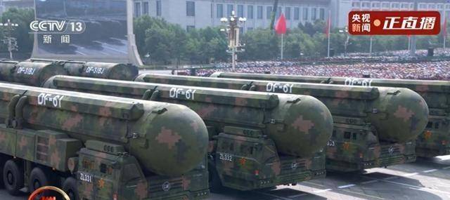 东风-61导弹亮相性能太夸张射程覆盖全球鹰击系列导弹领跑高超